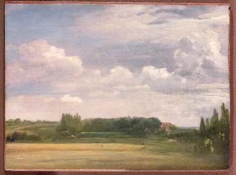 Vue vers le presbytère, East Bergholt, 1813